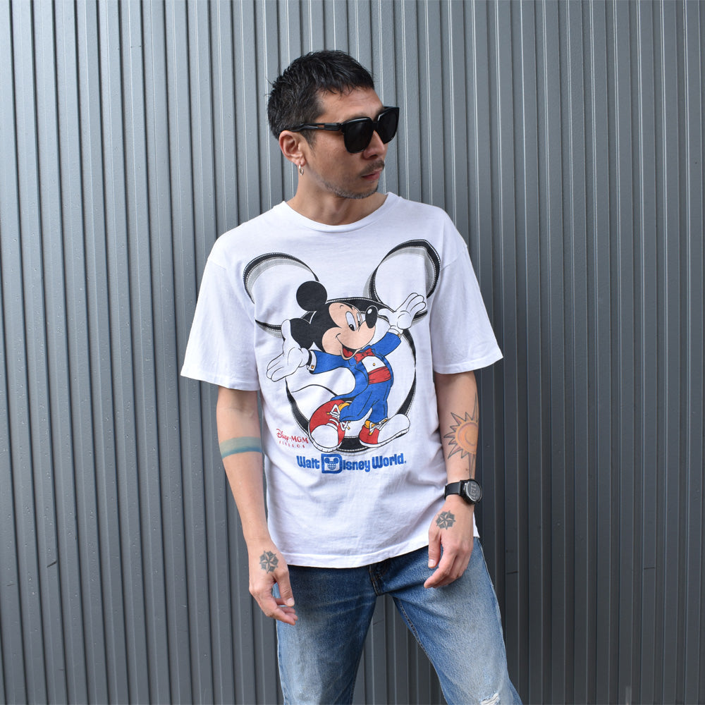 80’s ディズニー /Disney ”Disney・MGM STUDIOS” Tee USA製 220527
