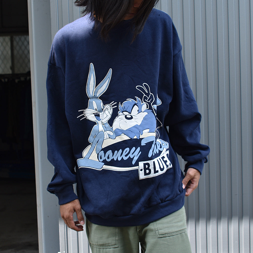 90’s デッドストック! Looney Tunes スウェット USA製 250318