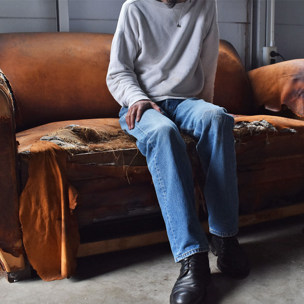 Levi'sデニムソファ