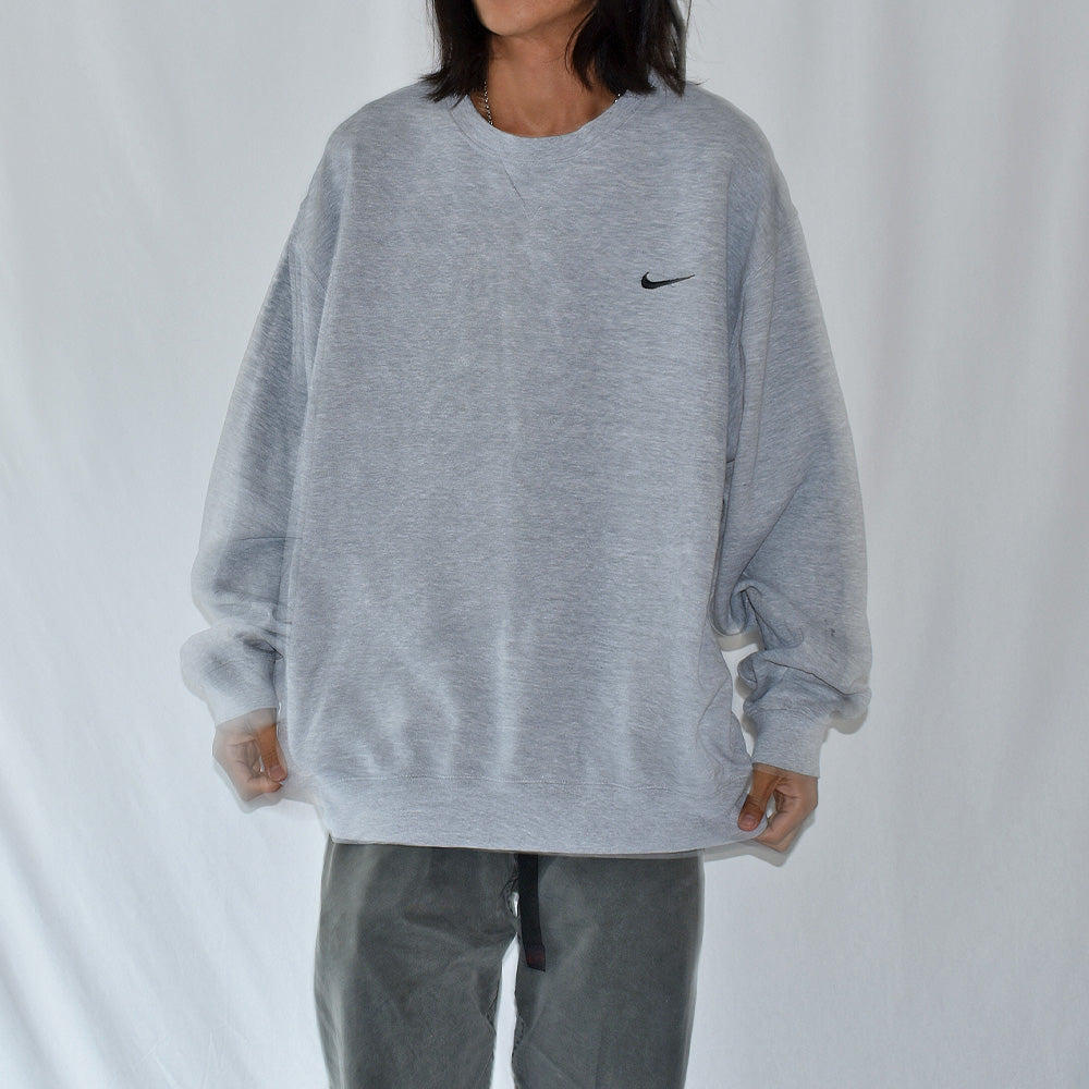 90’s NIKE/ナイキ swoosh logo GRY スウェット 221006