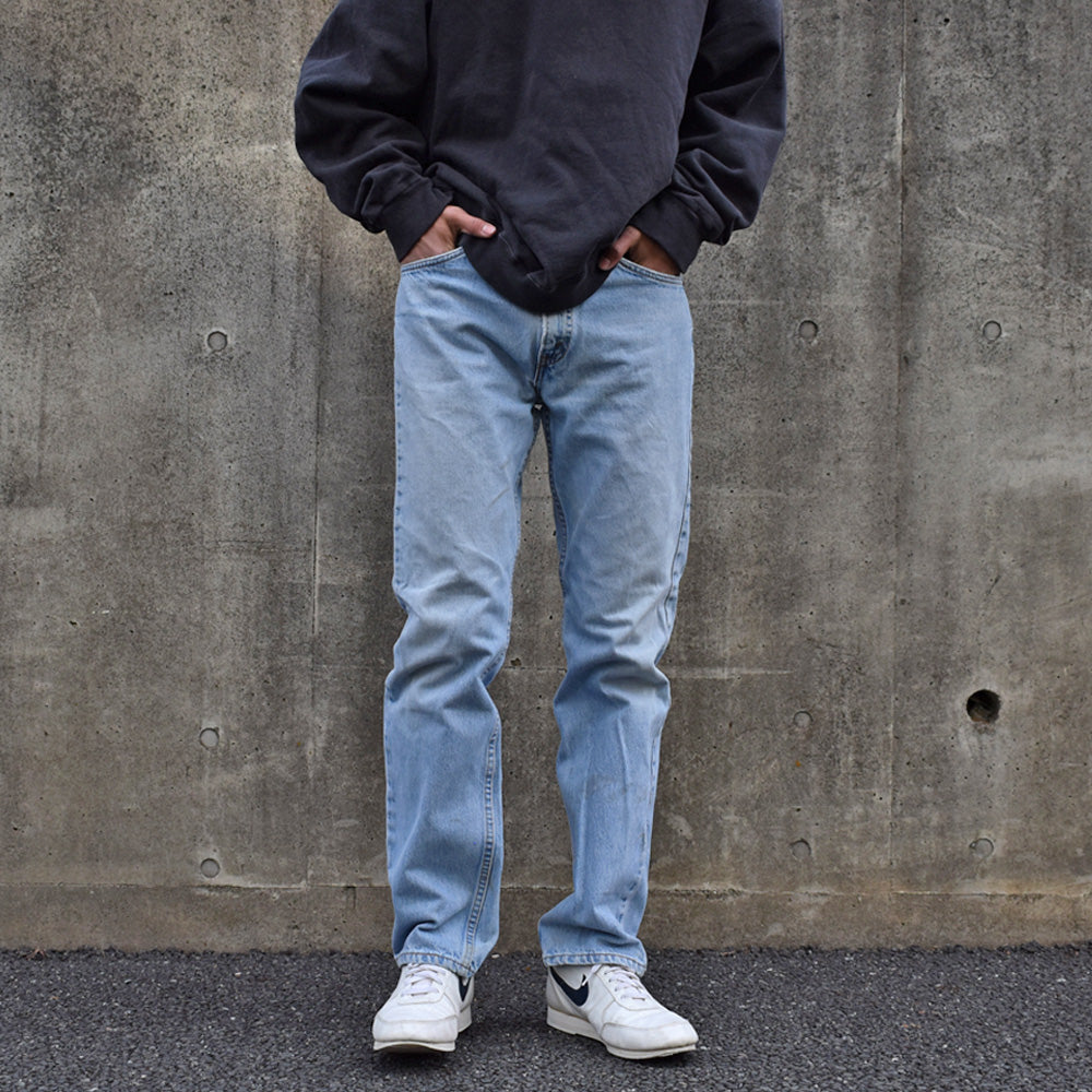 82cm股上90年代 リーバイス Levi's 505 オレンジタブ テーパードジーンズ デニムパンツ USA製 メンズw32 ヴィンテージ /eaa276956