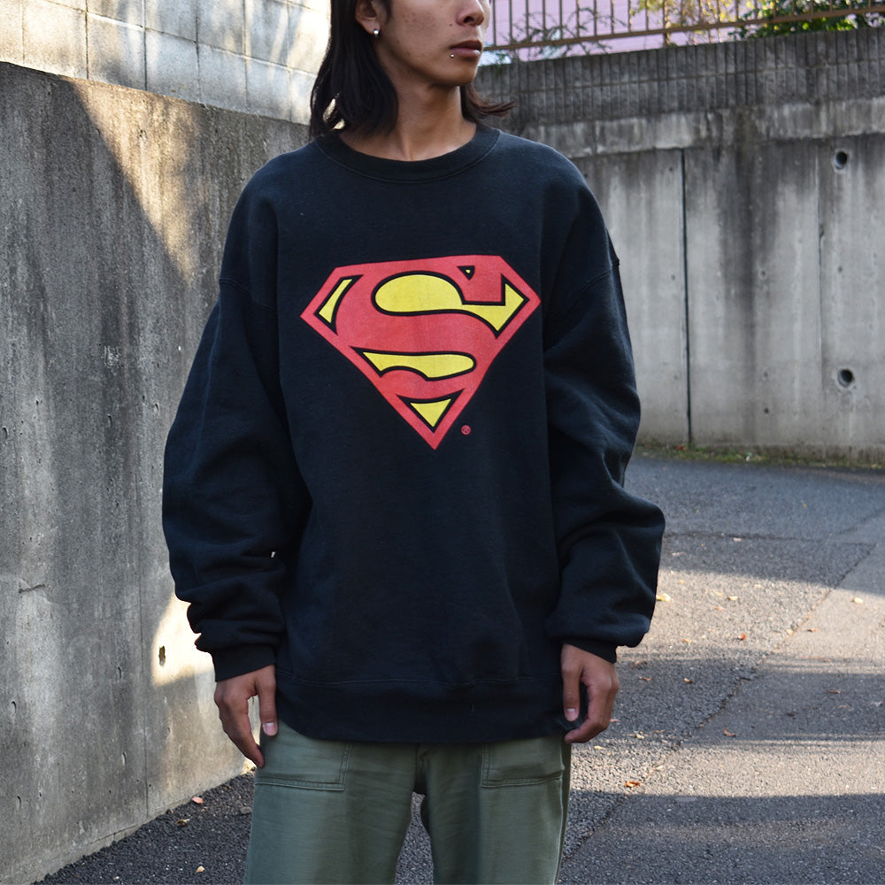 90’s Superman ロゴ スウェット USA製 221112H