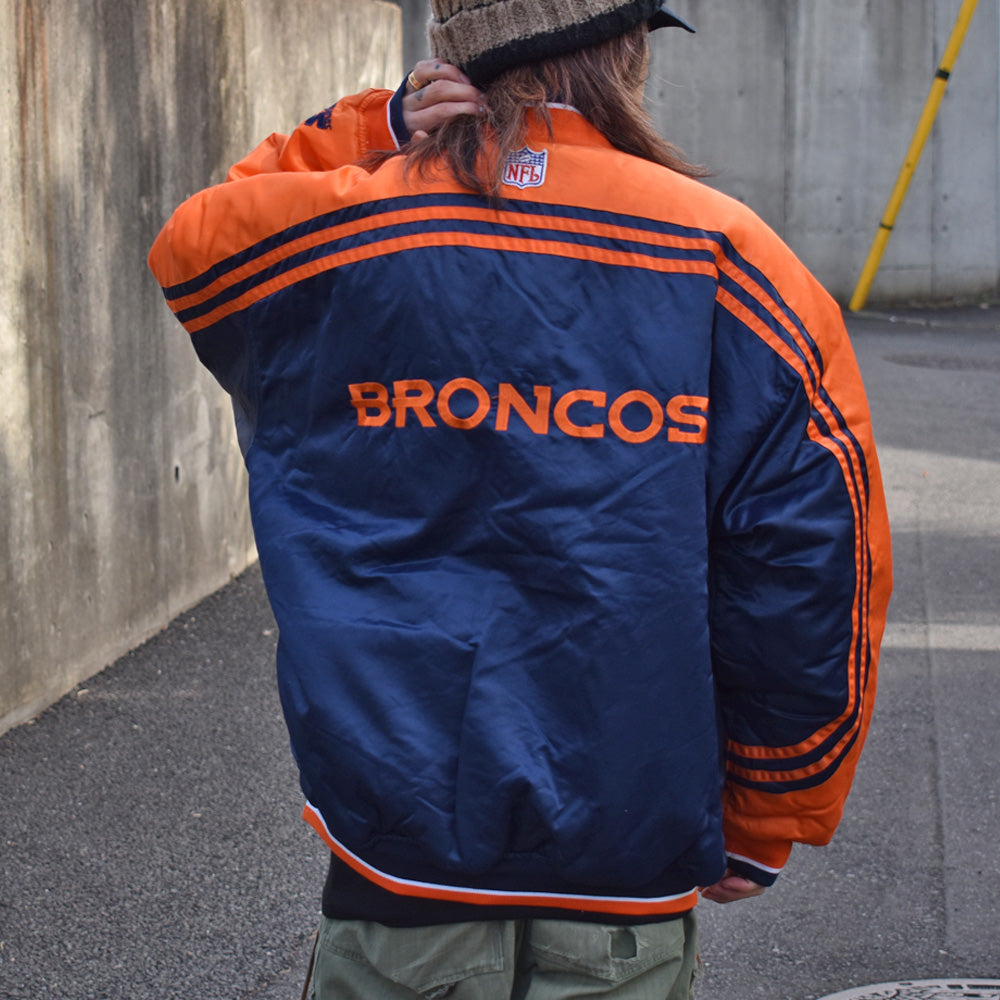 90's STERTER "NFL Denver Broncos" スタジャン アワードジャケット 230120