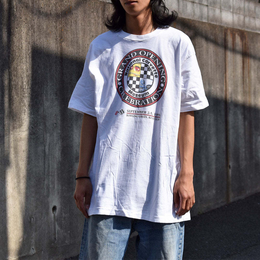 90’s “National Corvette Museum” レーシング Tシャツ USA製 230420