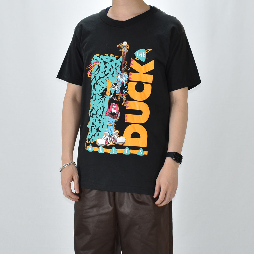90’s Looney Tunes “Daffy Duck” キャラクター Tシャツ USA製 250425