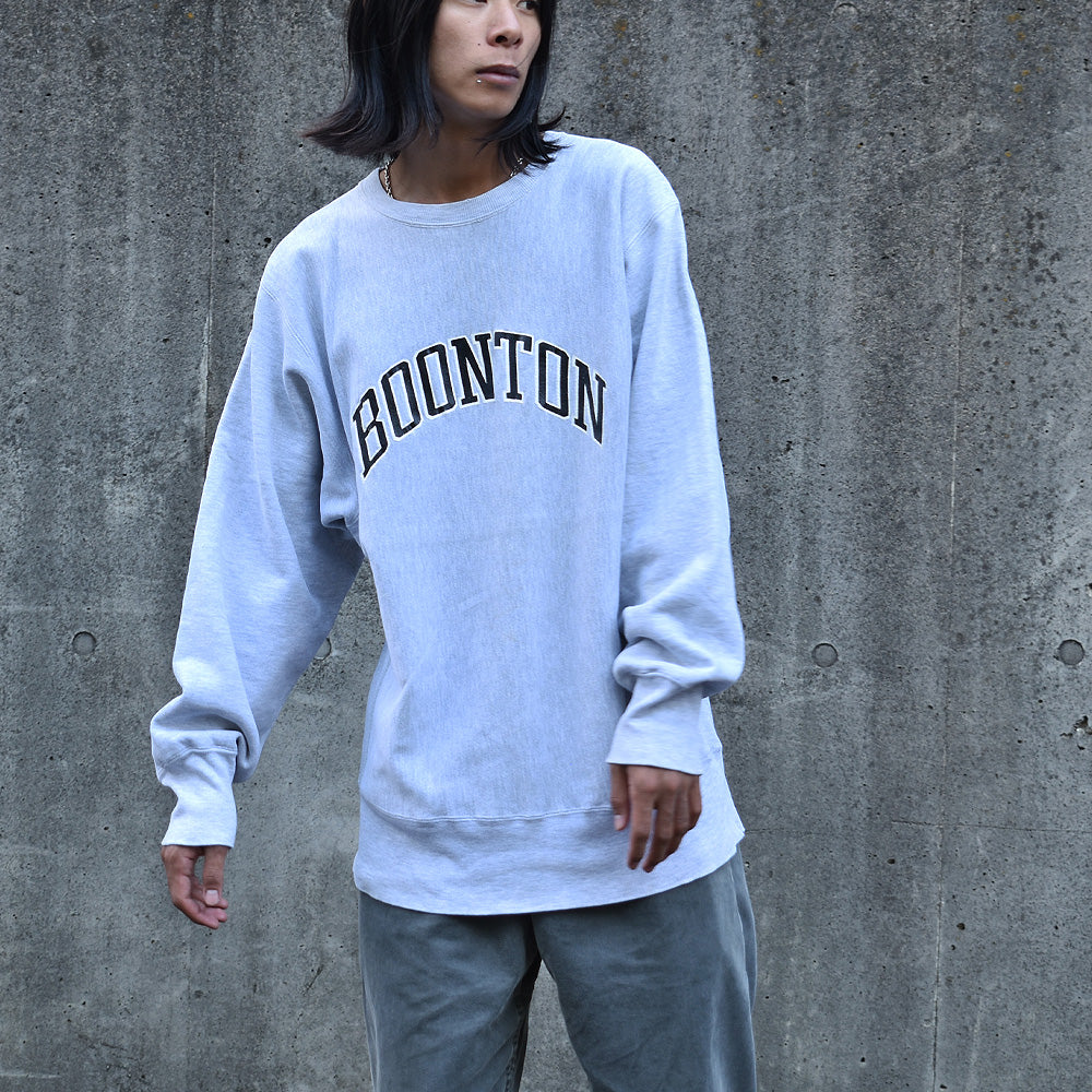 90’s Champion “BOONTON” RWスウェット USA製 250401