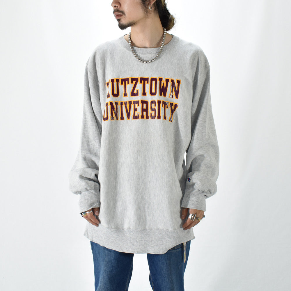 80’s Champion “KUTZTOWN UNIVERSITY” RWスウェット USA製 250403