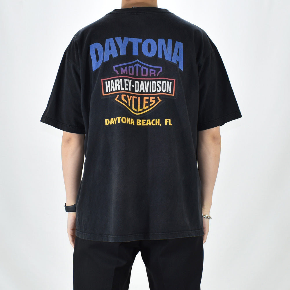 90's Harley-Davidson “DAYTONA Bike Week '98” バイク Tシャツ USA製 220503H