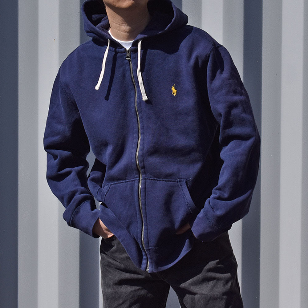 Polo Ralph Lauren/ポロ ラルフローレン NAVY フルジップパーカー