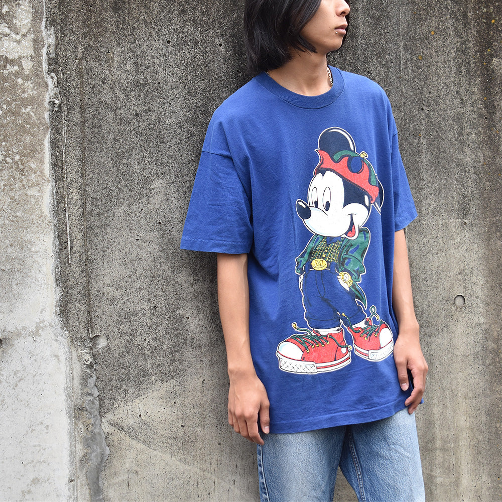 90’s Disney/ディズニー ”Mickey” Tee USA製 220609