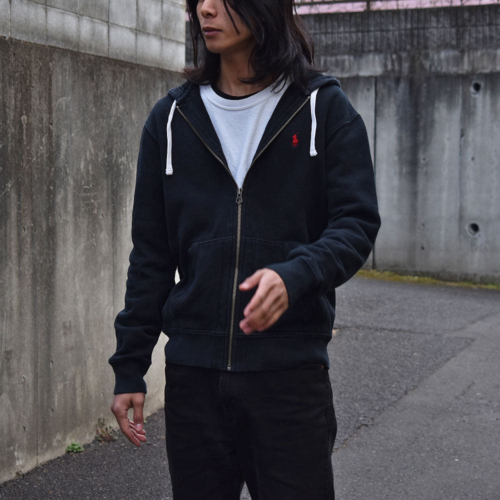 Polo Ralph Lauren/ポロ ラルフローレン BLK フルジップパーカー 230307