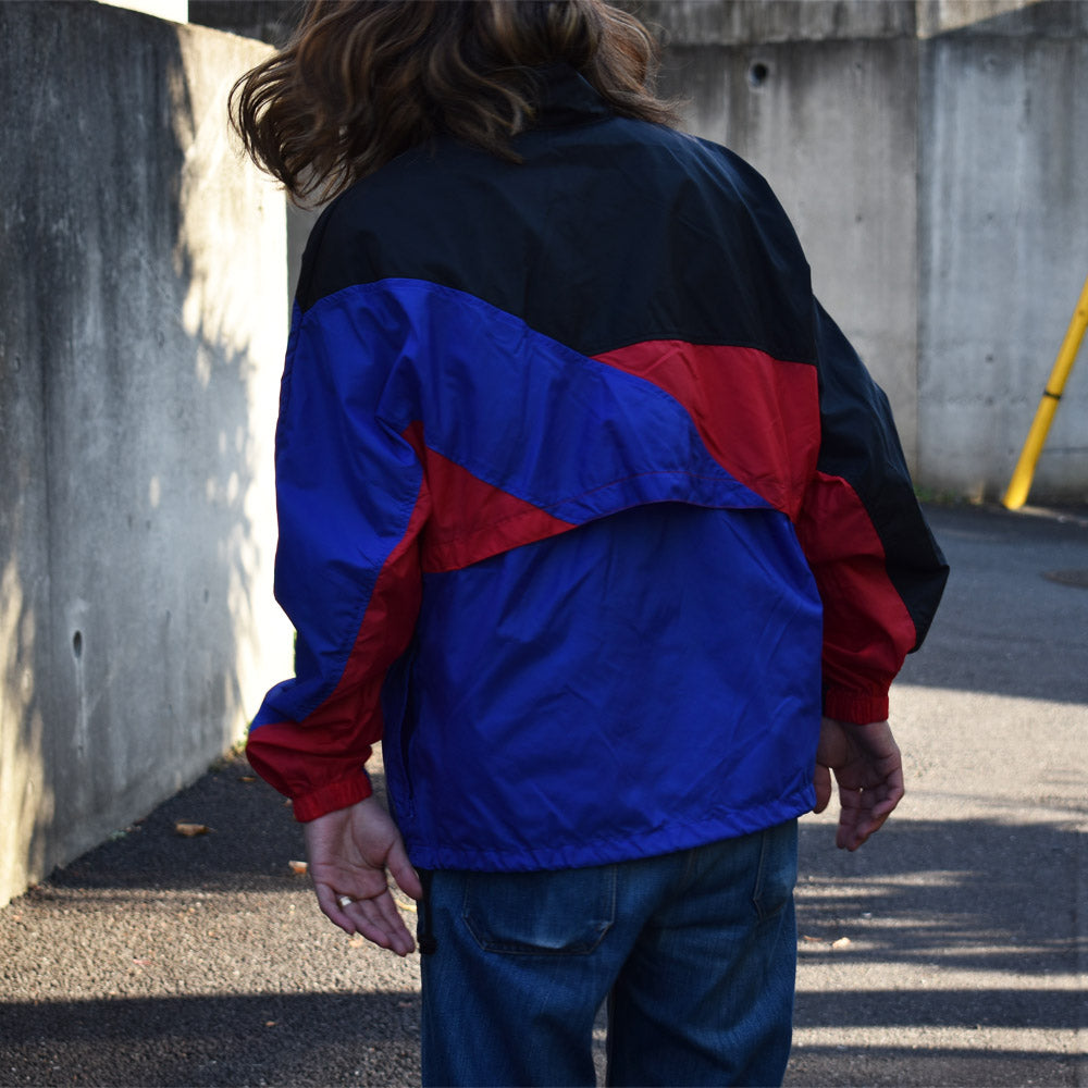 80's NIKE/ナイキ シルバータグ! ナイロンプルジャケット 221111