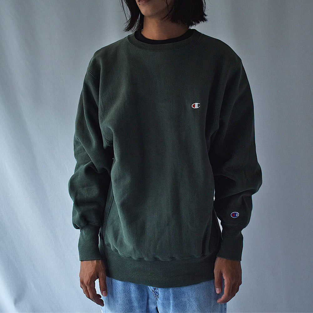 90’s Champion 目つき RWスウェット USA製 250312