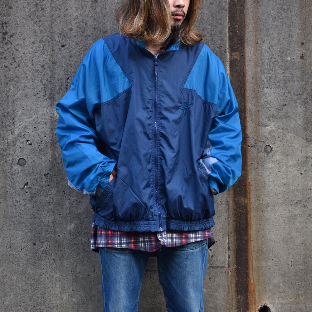90-00’s NIKE ライナー付き ナイロン トラックジャケット 250320H