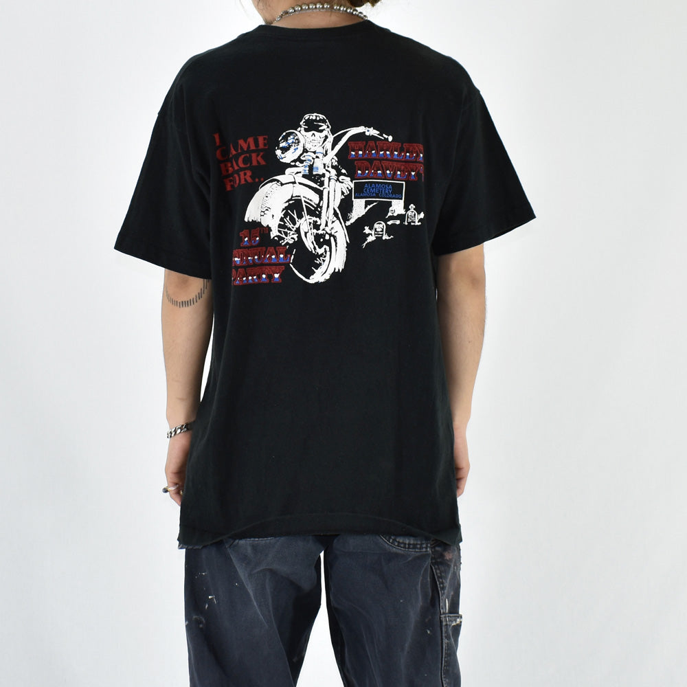 90's　Coors/クアーズ “EXTRA GOLD” 両面プリント Tee　USA製　220429