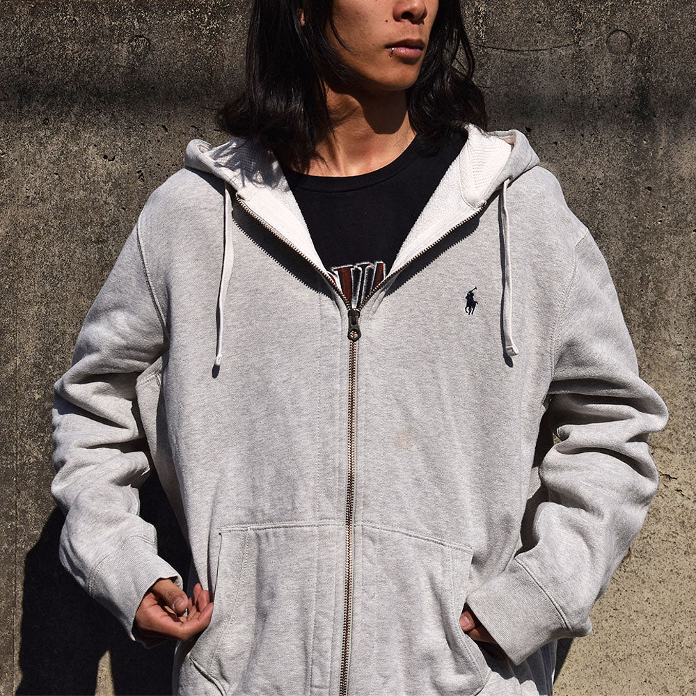 Polo Ralph Lauren/ポロ ラルフローレン L.GRY フルジップパーカー 230308