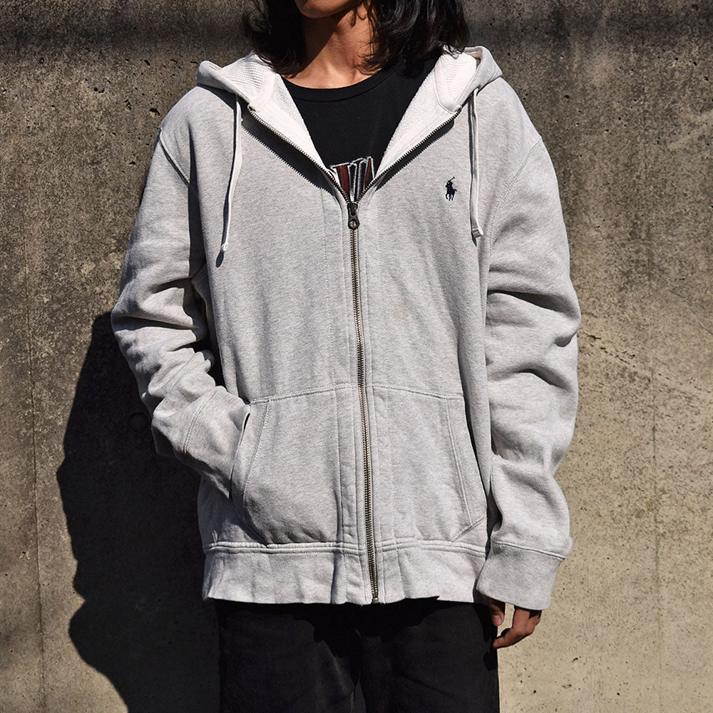 Polo Ralph Lauren/ポロ ラルフローレン L.GRY フルジップパーカー 230308