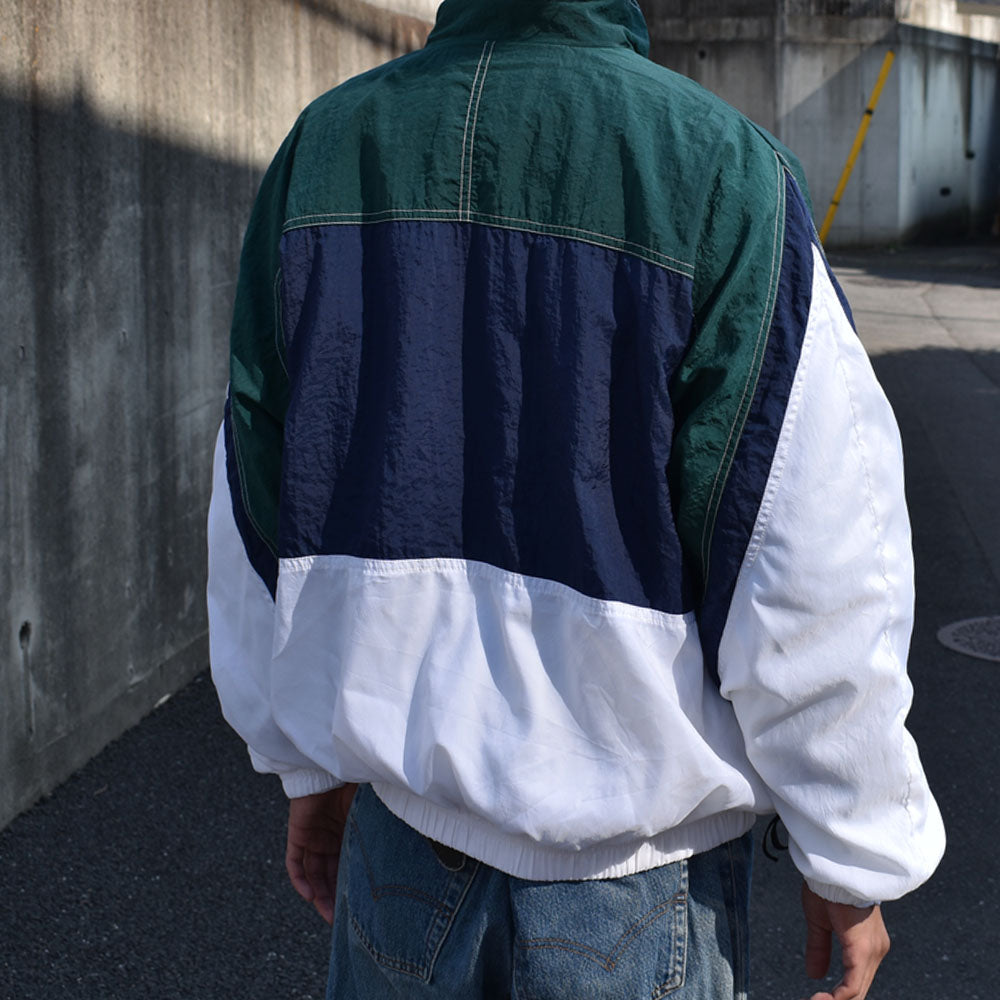 90's NIKE/ナイキ swoosh 刺繍ロゴ ナイロンジャケット 230315