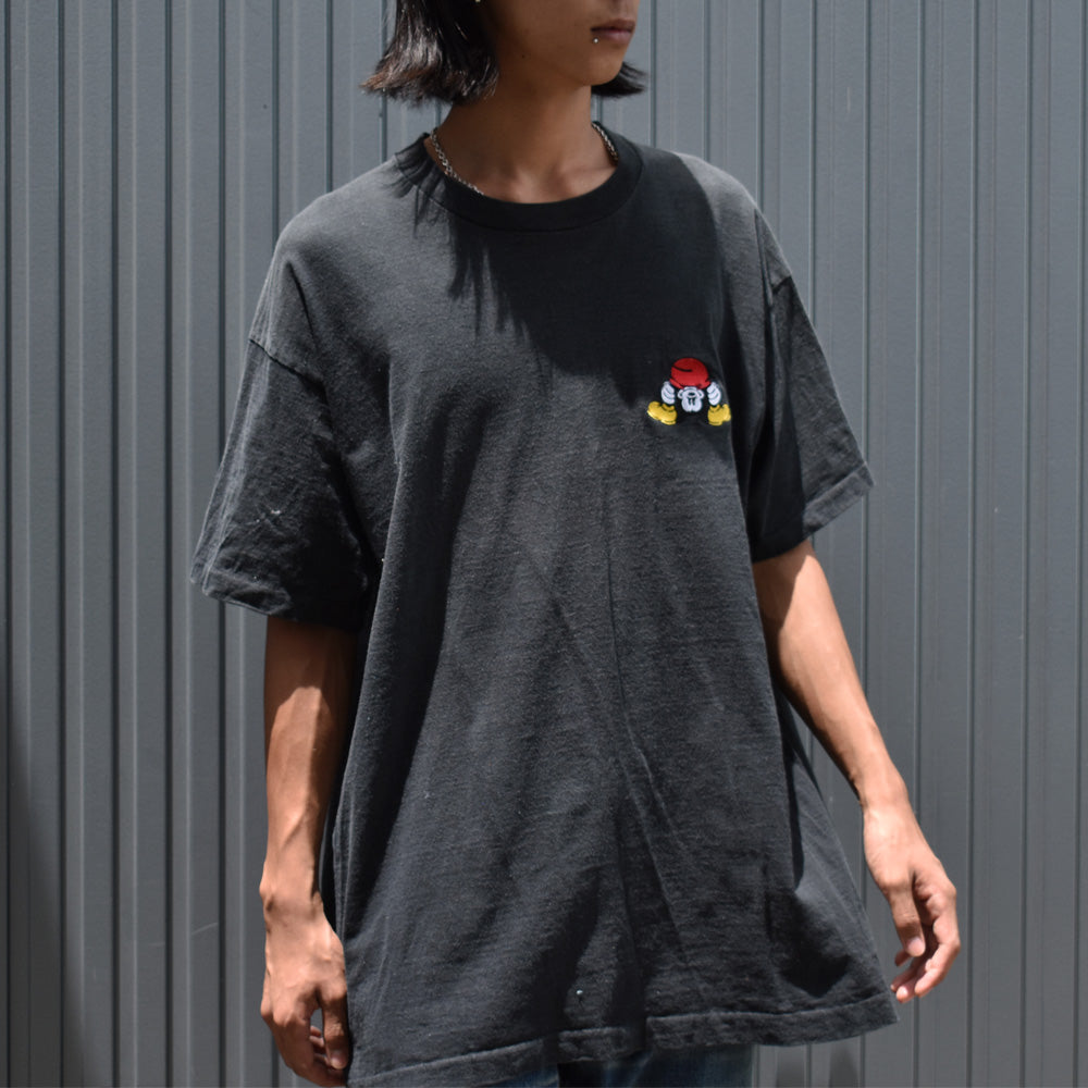 90’s Disney/ディズニー ”MICKEY” 刺繍 Tee USA製 220729