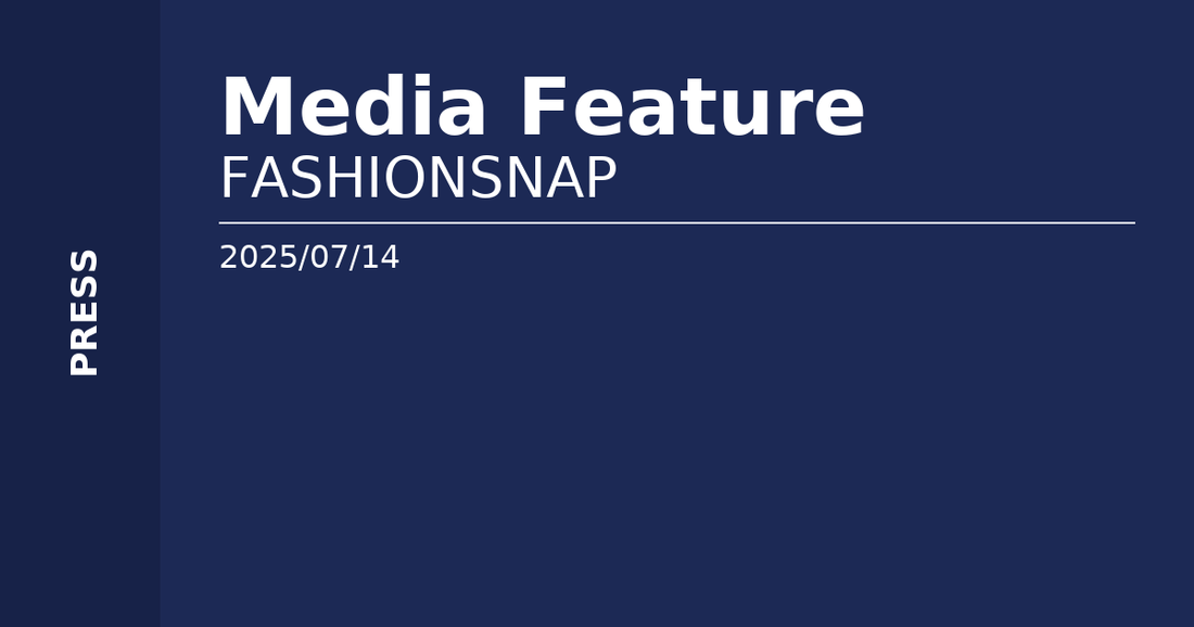 LABORATORY® メディア掲載：FASHIONSNAP特集（weber・池田 仁さんインタビュー）で当店に言及（2025/07/14）