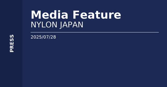 【PRESS】NYLON JAPAN 9月号 RIP SLYME ご着用（2025/07/28発売）