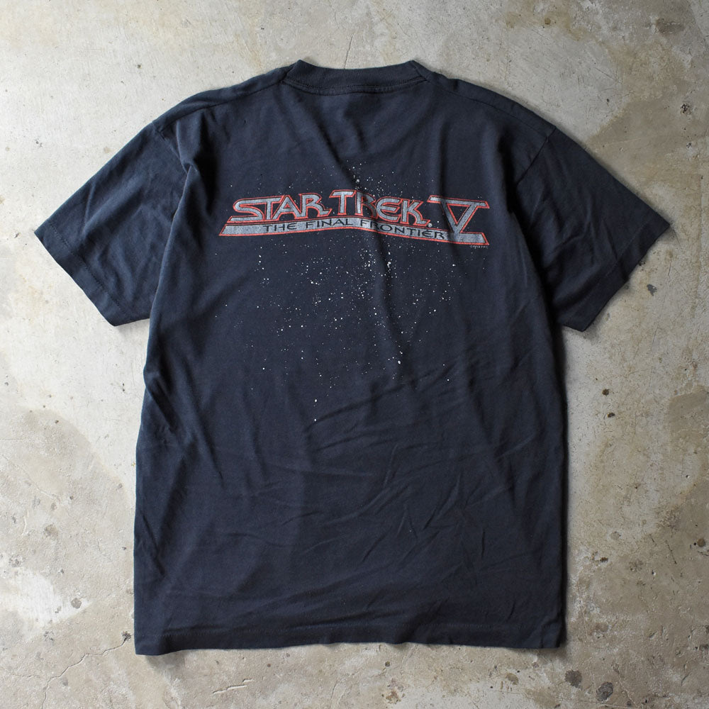 80’s STAR TREK V THE FINAL FRONTIER ムービー Tシャツ USA製 250909H
