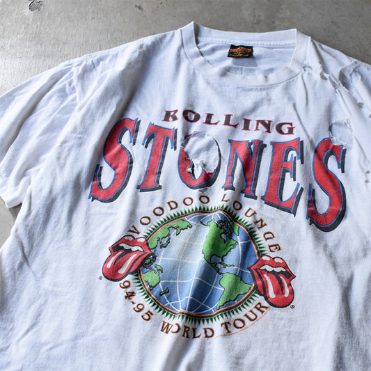 90’s Rolling Stone “VOODOO LOUNGE WORLD TOUR” BORO ロック Tシャツ USA製 250916
