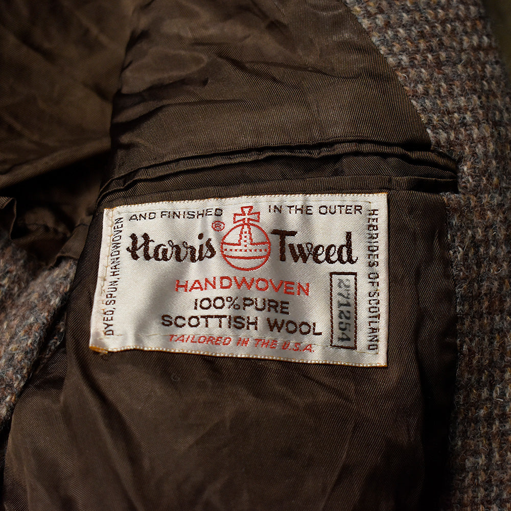 80's Harris Tweed ウール テーラードジャケット 241225H