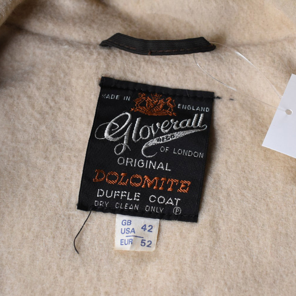 90’s UK製 Gloverall “DOLOMITE” ダッフルコート キャメル  251121H