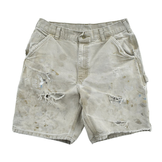 Y2K Carhartt ダック "BORO" クラッシュショーツ  260814H