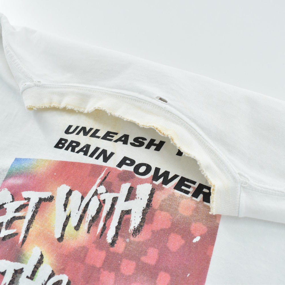 90's Microsoft "UNLEASH YOUR BRAIN POWER" 企業プロモTシャツ 260609H