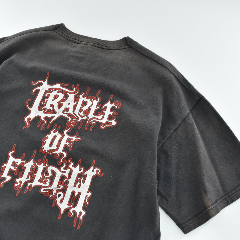 Y2K CRADLE OF FILTH ブラックメタル ロックTシャツ 260714H