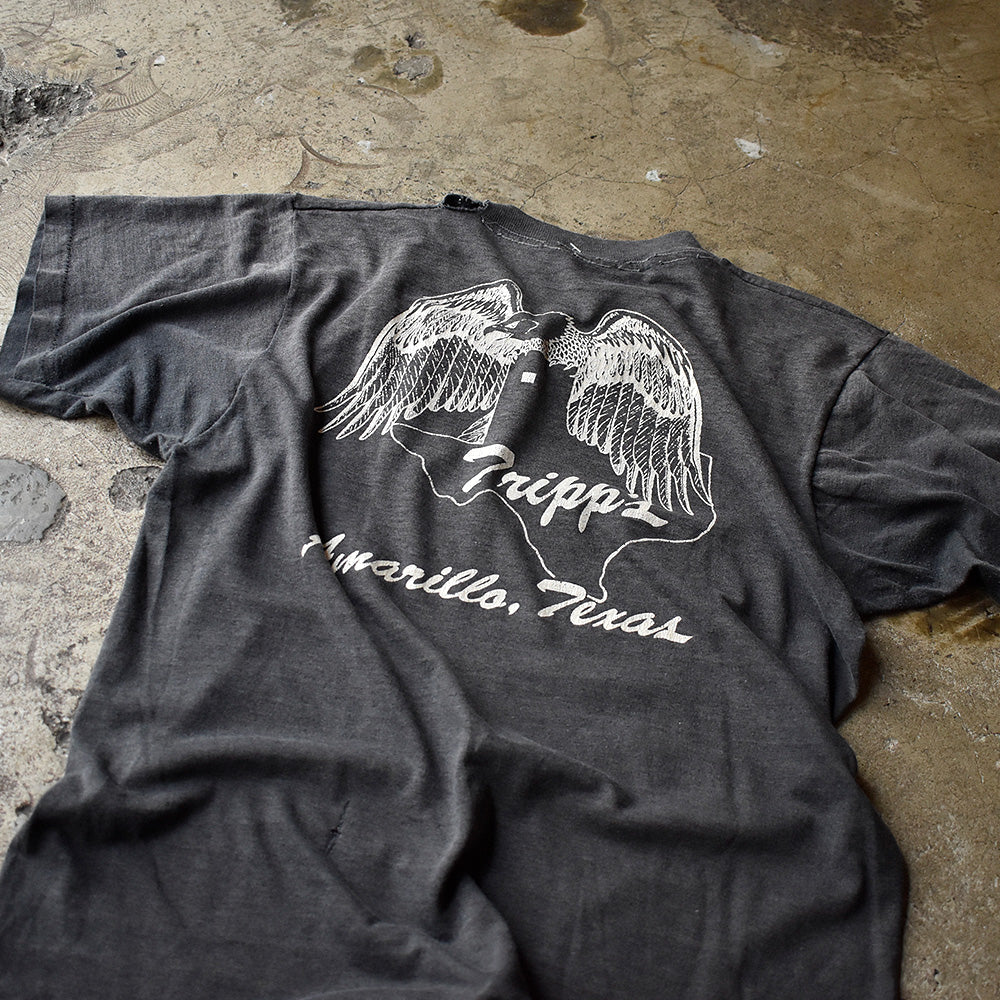 80's Harley Davidson "HERE'S TO THE SOUTH" 3D EMBLEM Tシャツ 240718H