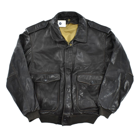 90's A-2 Type レザーフライトジャケット 260227H