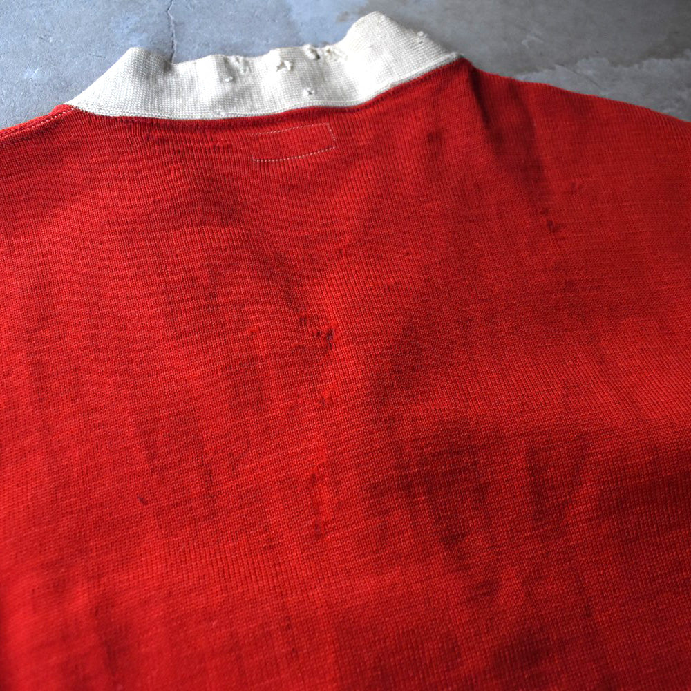 40’s Olympic Sports "BORO" レタードカーディガン 251202H