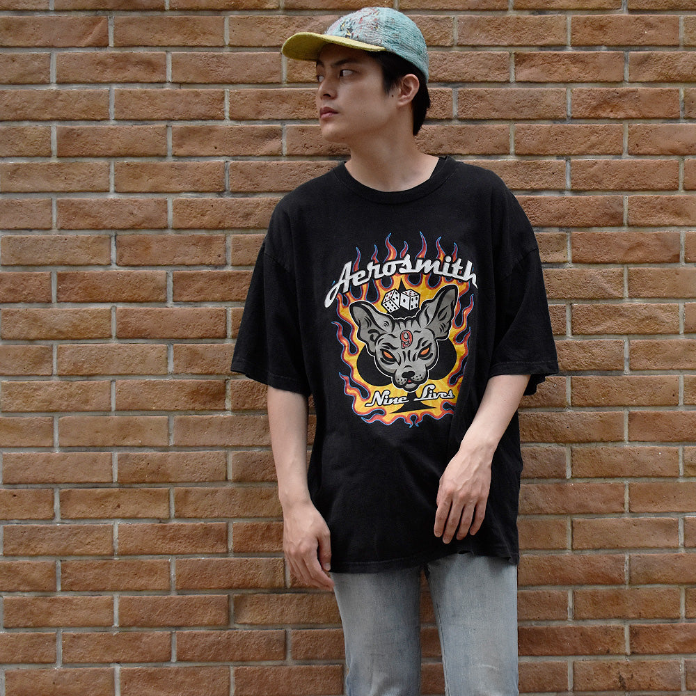 90's Aerosmith “Nine Lives“ World Tour Tシャツ 250625H