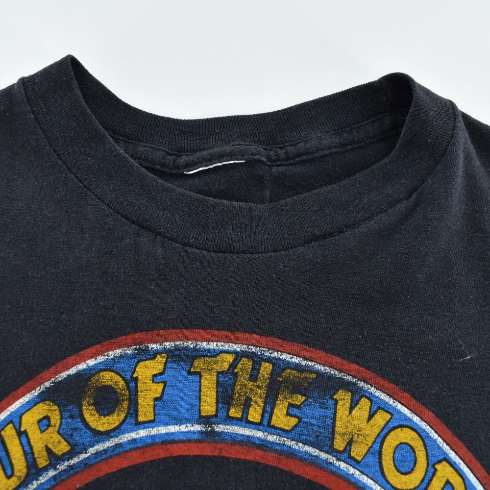 80's Van Halen "1984 Tour of the World" ハードロック Tシャツ 260626H
