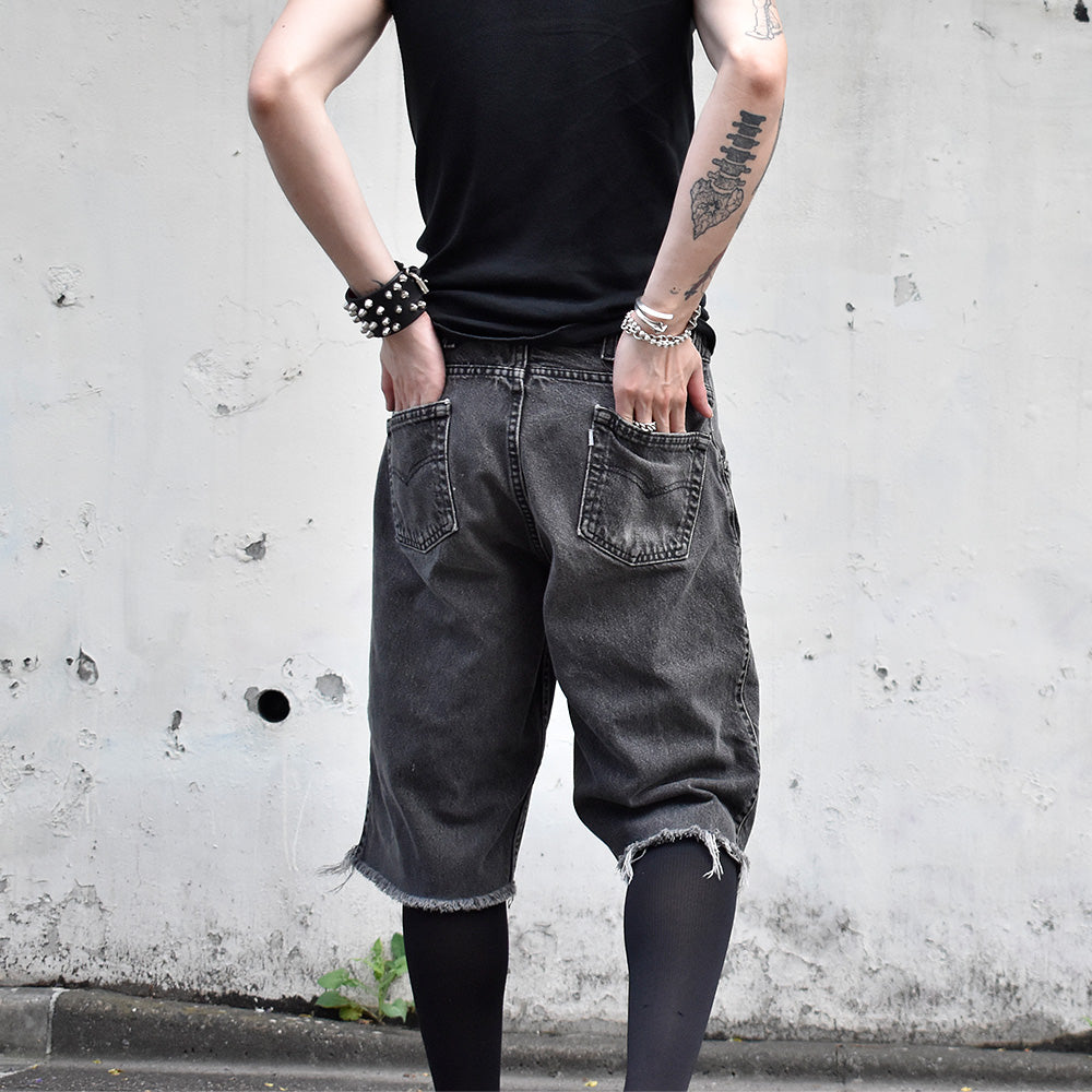 90's Levi's “Silver Tab” カットオフ バギー デニムパンツ USA製 240621H