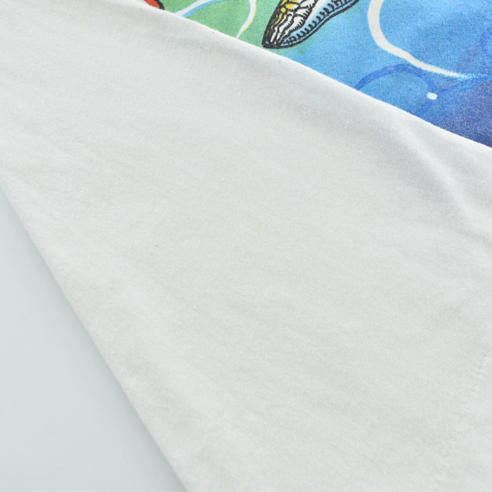 80's Grateful Dead by Rick Griffin "Surfing Skeleton" サイケデリック ロックTシャツ 260922H