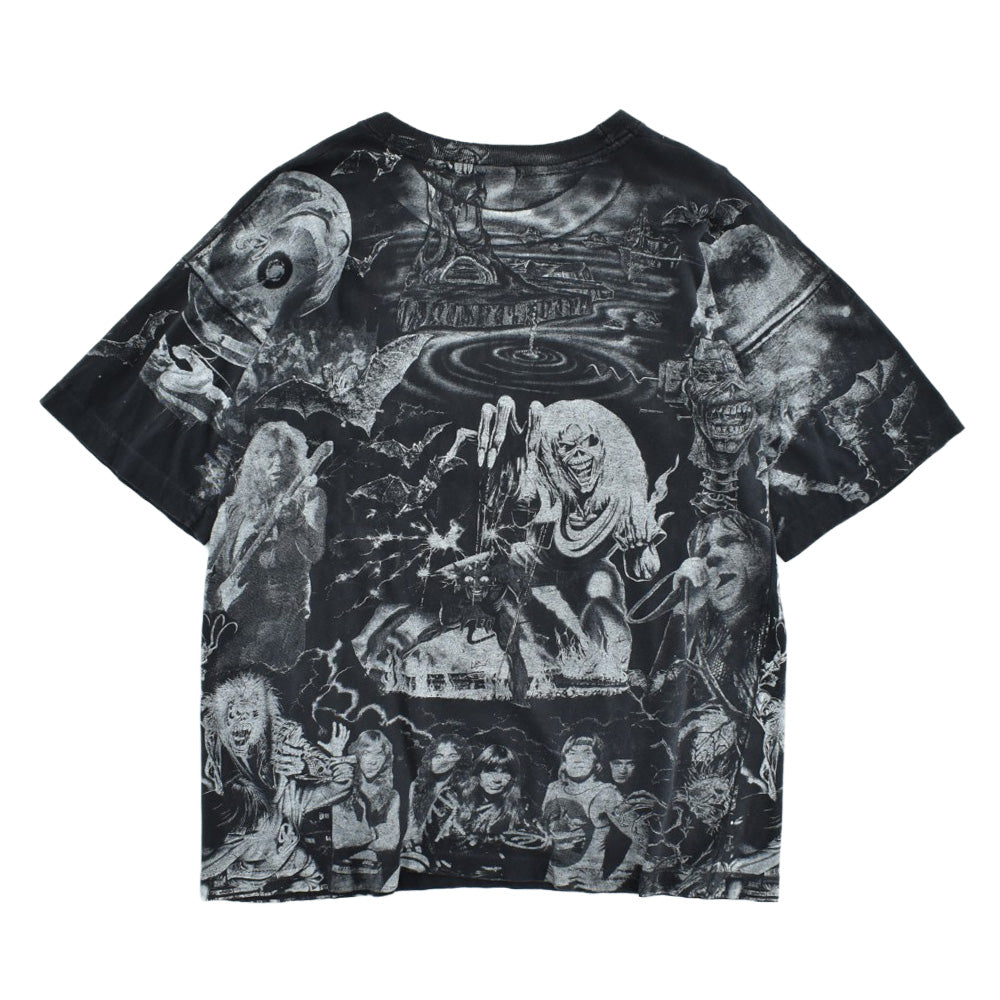 90's IRON MAIDEN "From Here To Eternity" AOP ヘヴィメタル ロックT 260825H