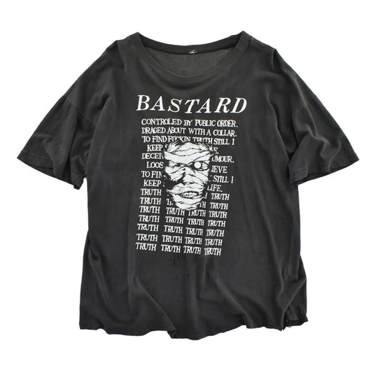 90's BASTARD "TRUTH" ジャパコア ハードコアパンク Tシャツ 260821H