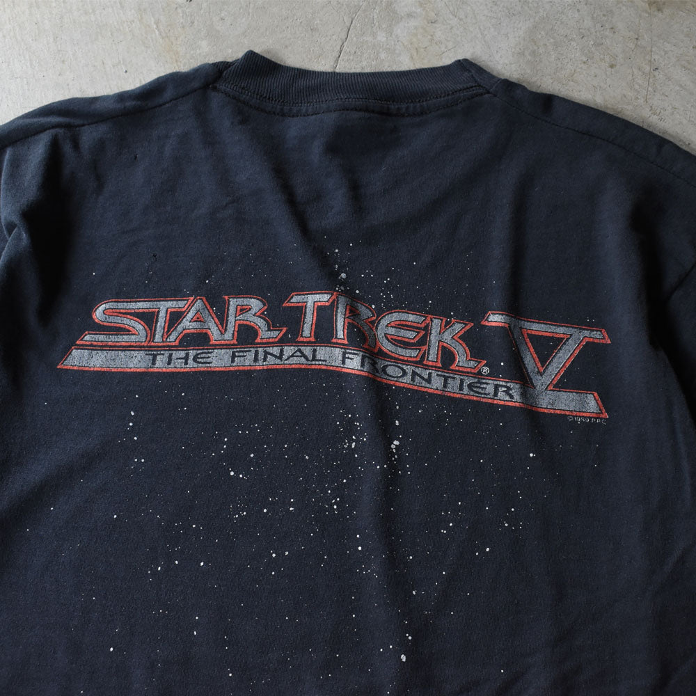 80’s STAR TREK V THE FINAL FRONTIER ムービー Tシャツ USA製 250909H
