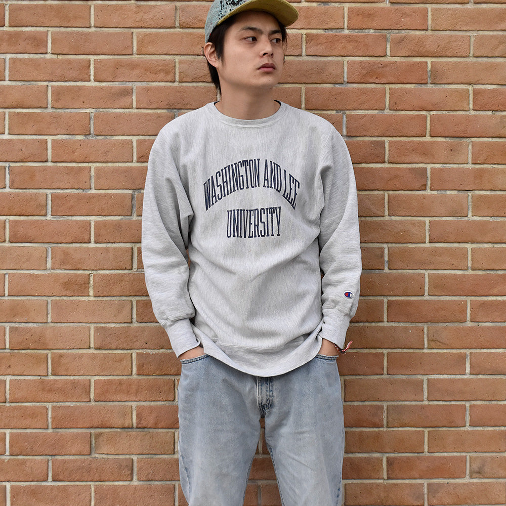 90's Champion “Washington and Lee University” RWスウェット 250210H