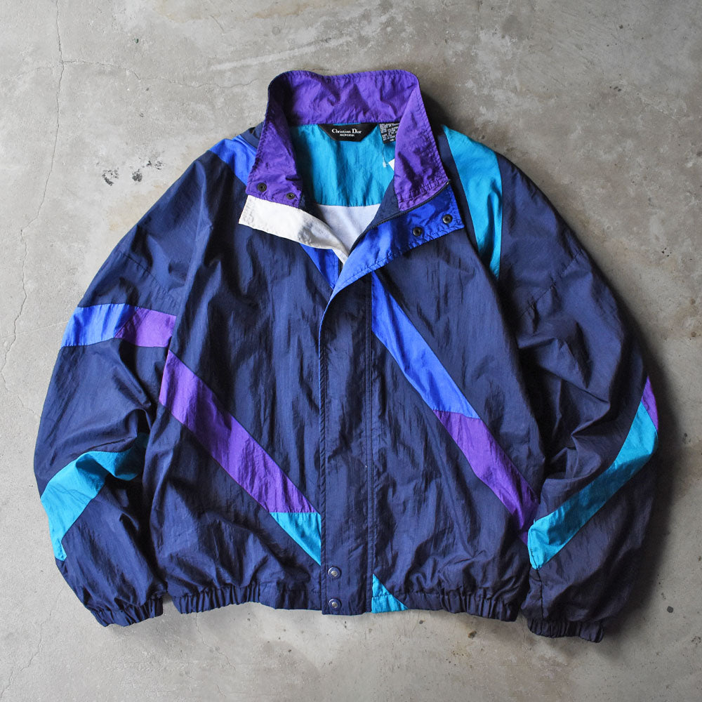 80’s Christian Dior ナイロン トラックジャケット 251007H