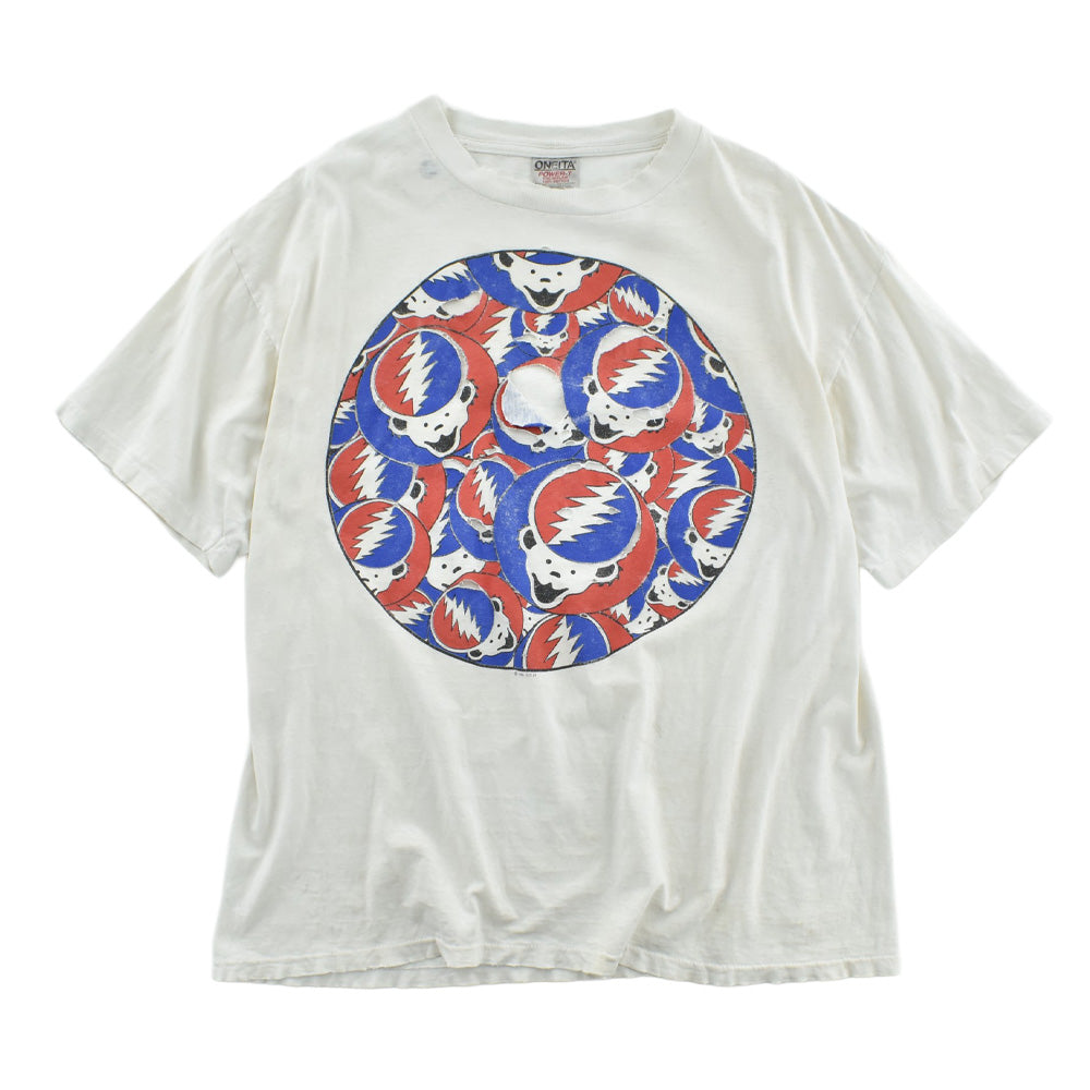 90's Grateful Dead "Steal Your Face" デッドベア ロックT 260922H