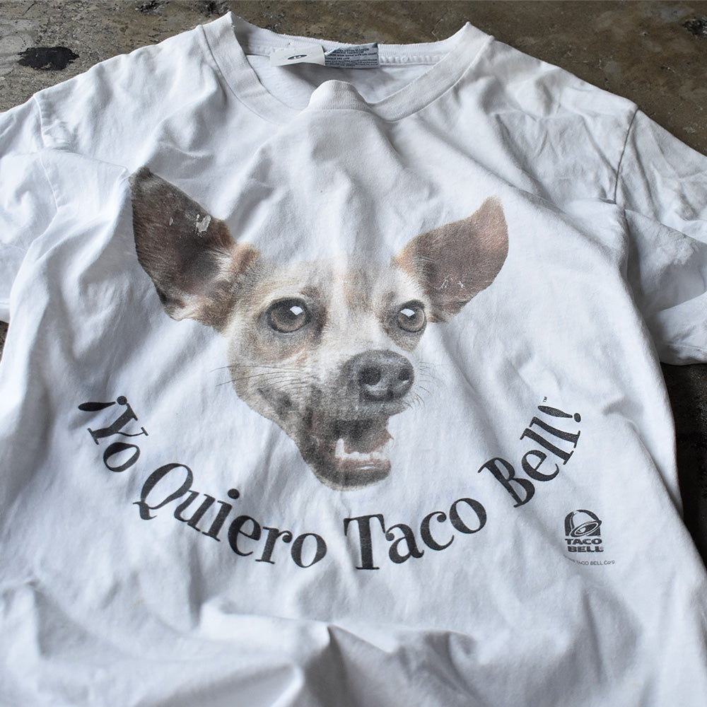 90's Taco Bell “Dog チワワ“ Tシャツ 240804H