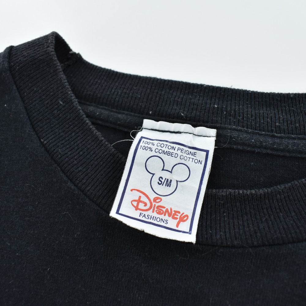 90's Disneyland Paris Mickey Mouse ミッキーT 黒 260818H