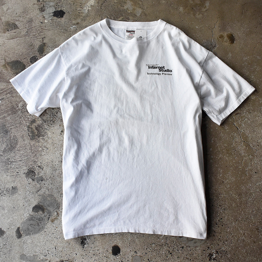 90's～ Microsoft “istudio” Tシャツ 250607H