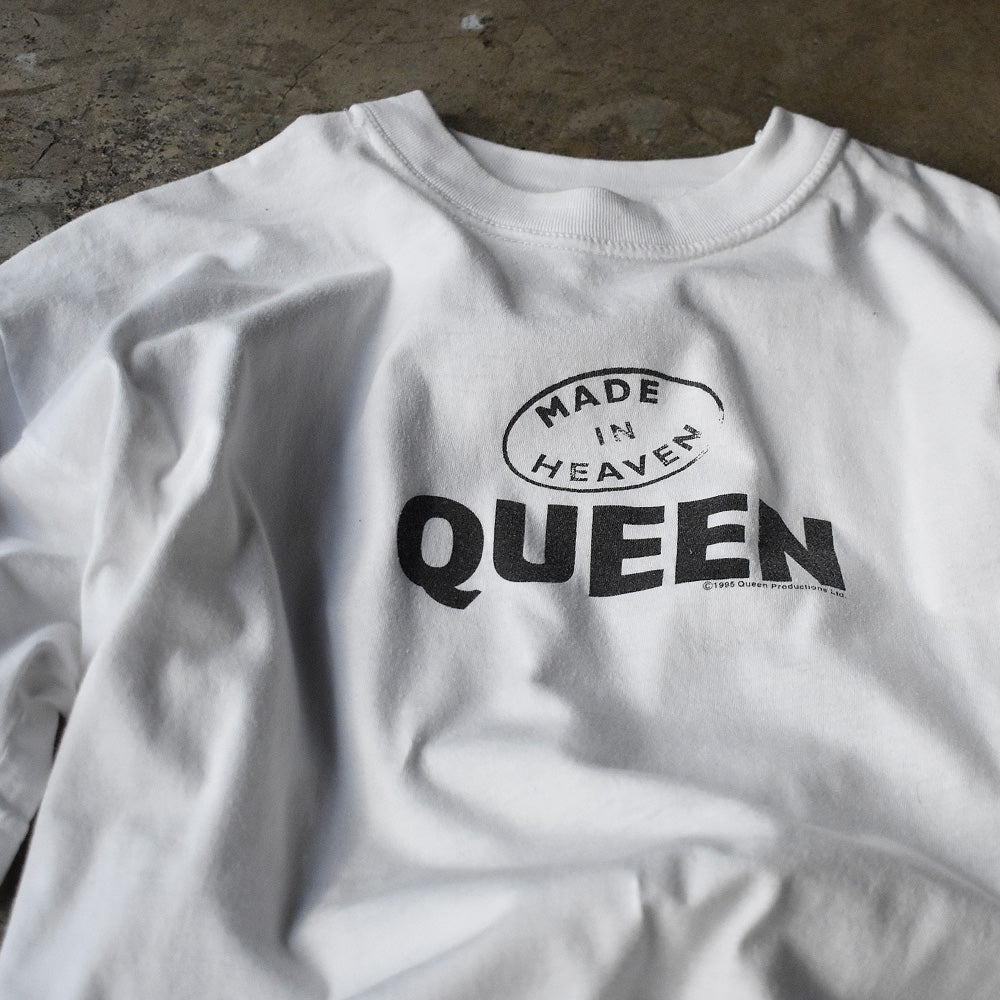 クイーン Made in Heaven ロゴ Tシャツ 1995年 ユーロ製 ヴィンテージ