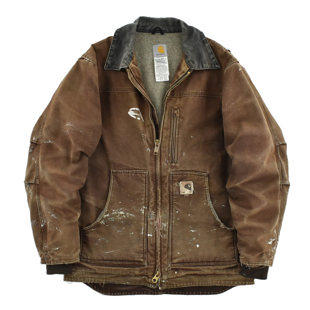 Y2K Carhartt C61 ボロ サンドストーン リッジコート 261006H